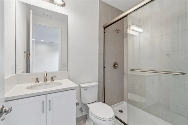 a view of a city with ocean view