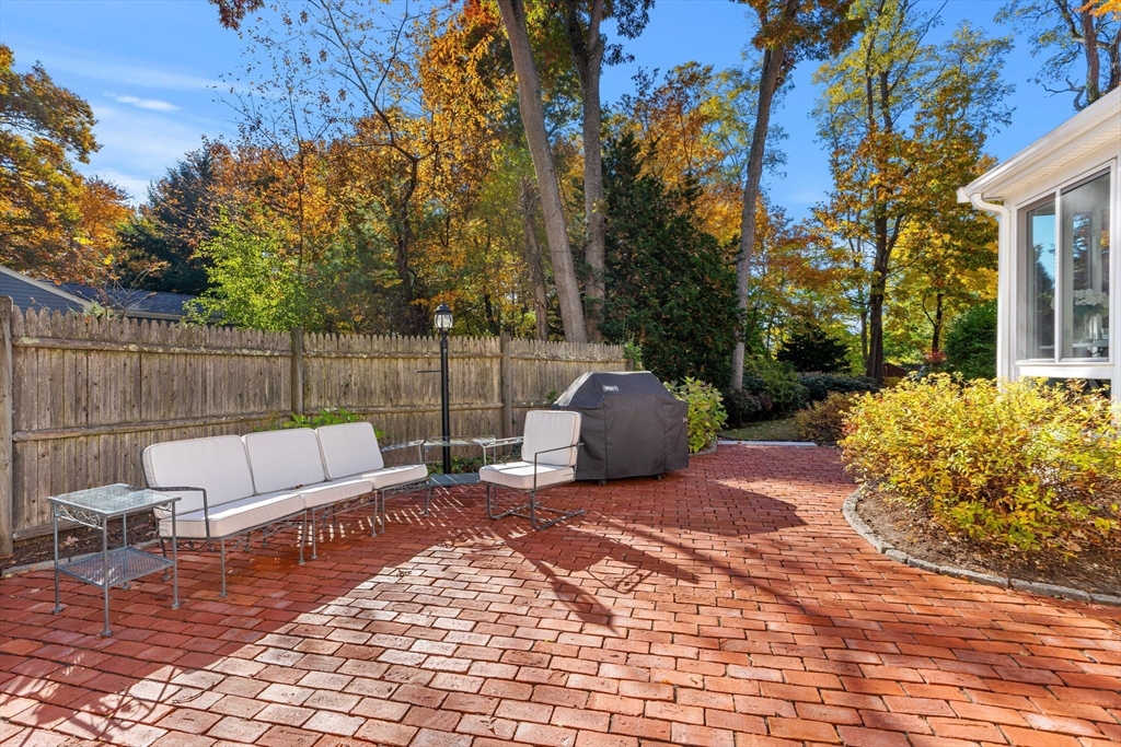 5 Fulton Road Andover, MA 01810 - Photo 23 of 27 a view of a backyard with a patio