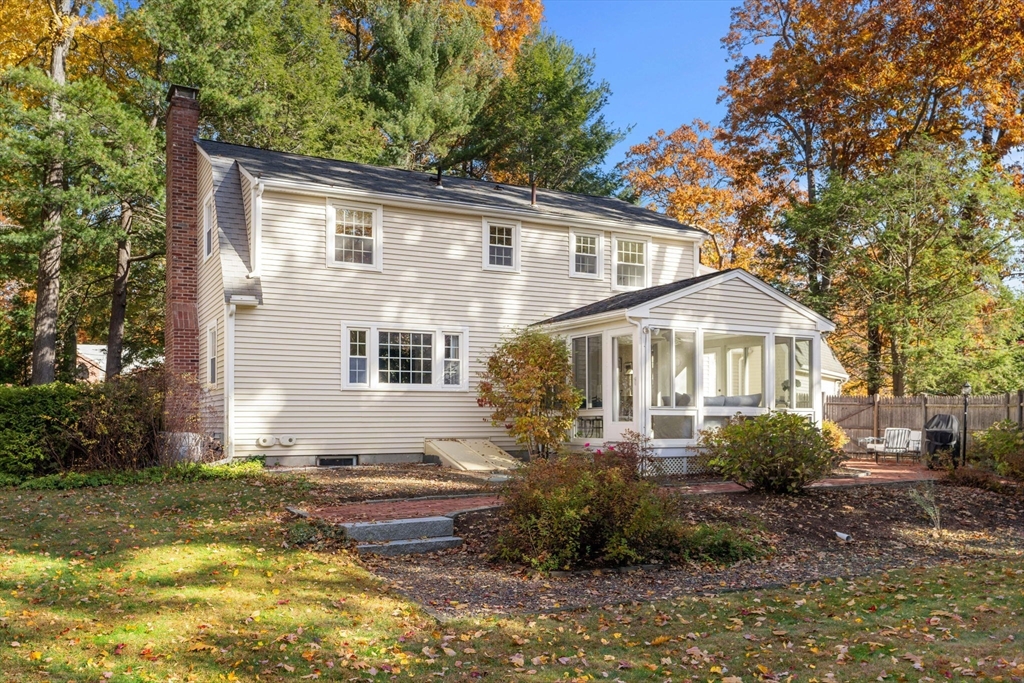 5 Fulton Road Andover, MA 01810 - Photo 24 of 27 a front view of a house with a yard