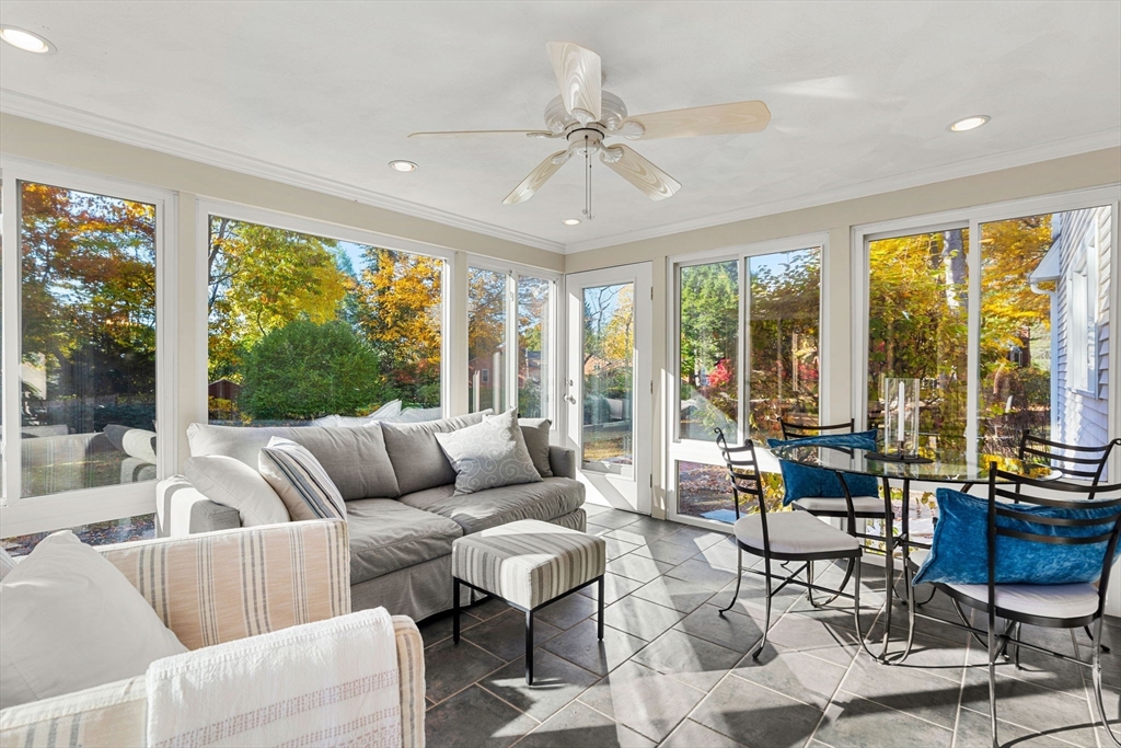 5 Fulton Road Andover, MA 01810 - Photo 10 of 27 a living room with furniture and large windows