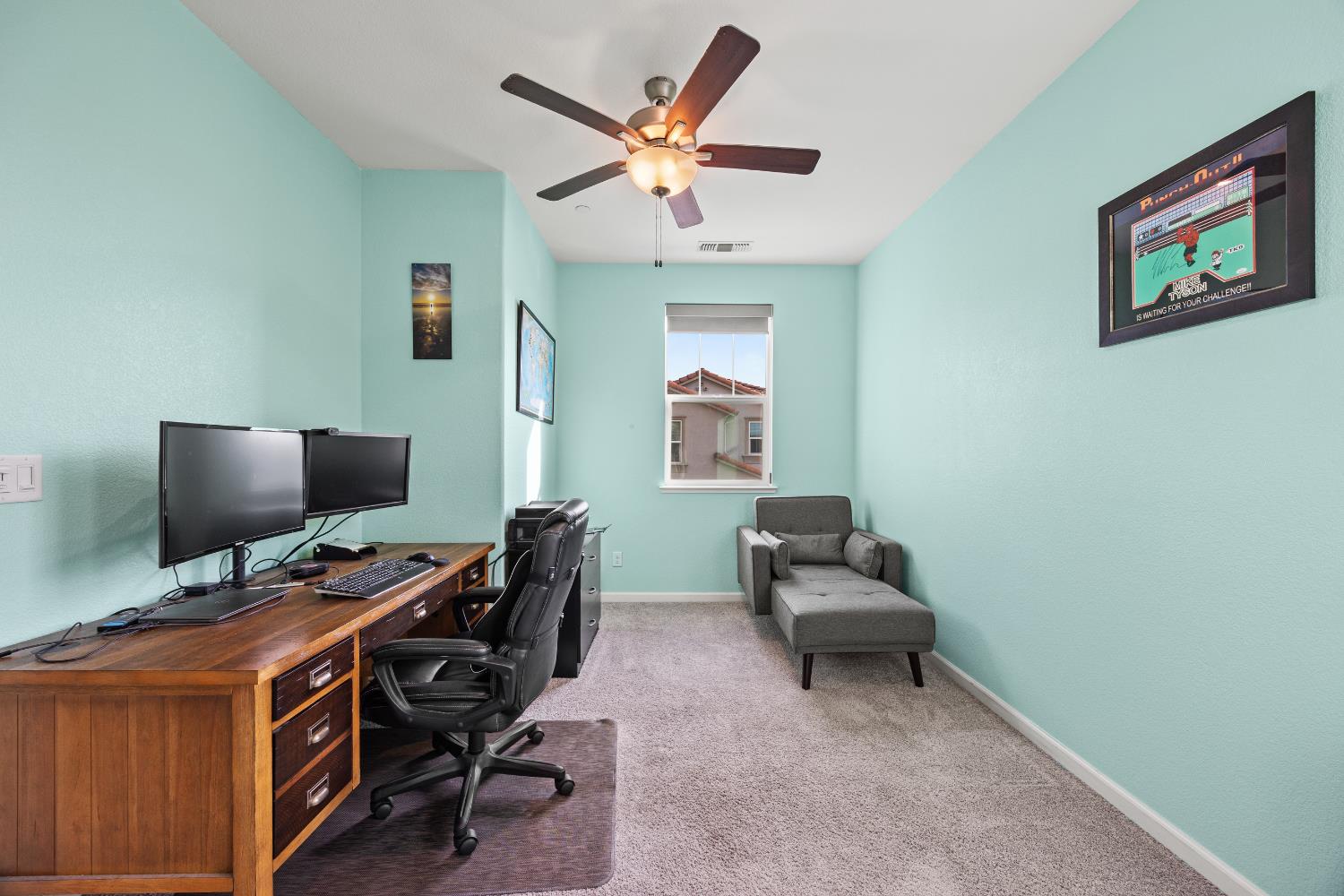1048 Knox Way Roseville, CA 95747 - Photo 21 of 29 a work room with furniture and wooden floor
