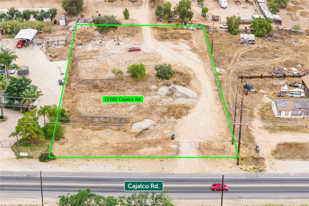 22260 Cajalco Road Perris, CA 92570 - Photo 1 of 5 Front Lot approx 47,916 sq ft