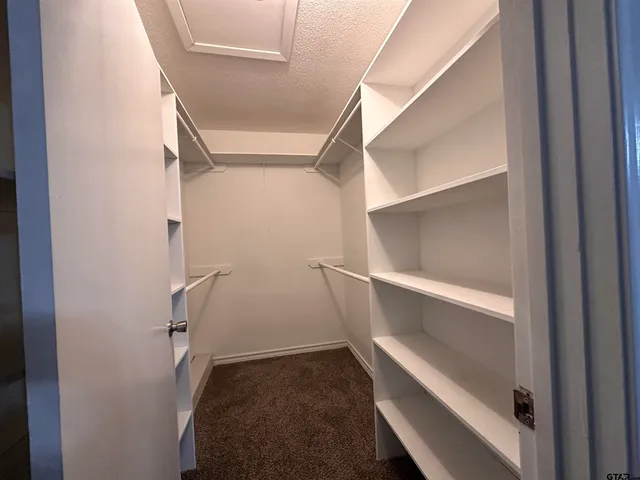 a view of walk in closet