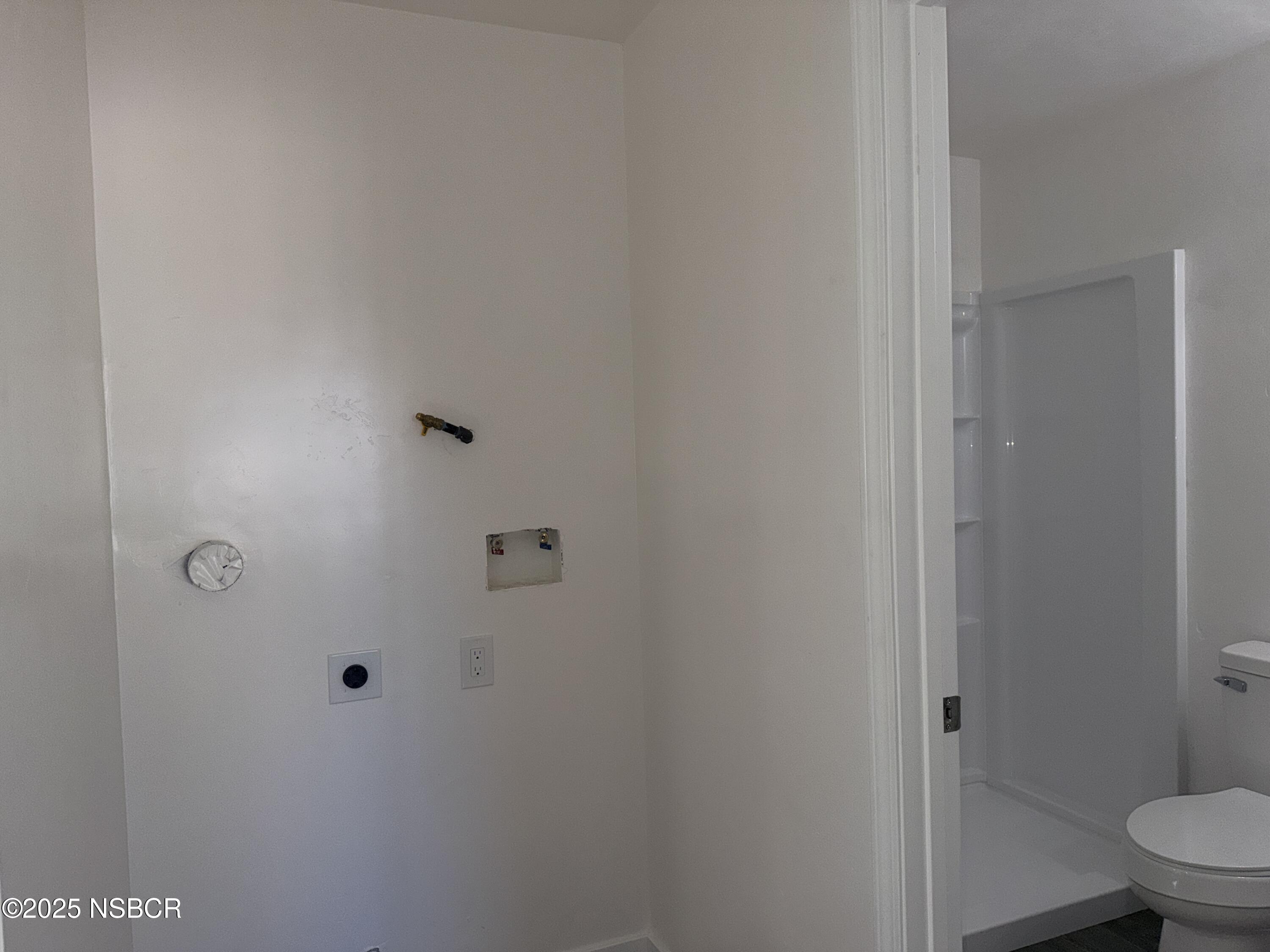 2742 Niverth Place Santa Maria, CA 93455 - Photo 18 of 23 a bathroom with a granite countertop toilet and a shower