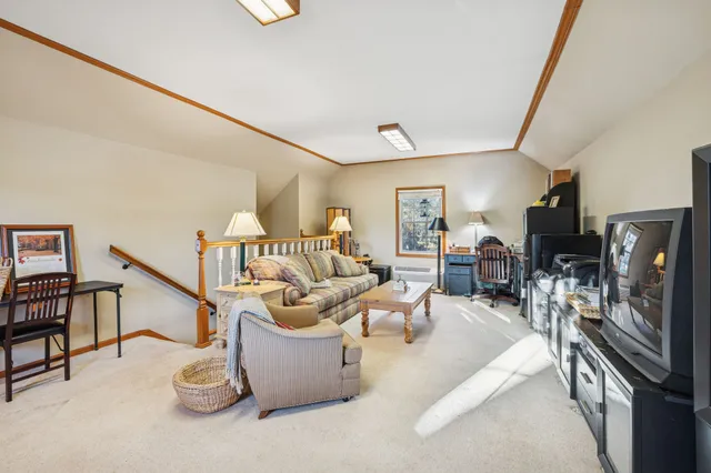 a bathroom with a sink vanity and a mirror