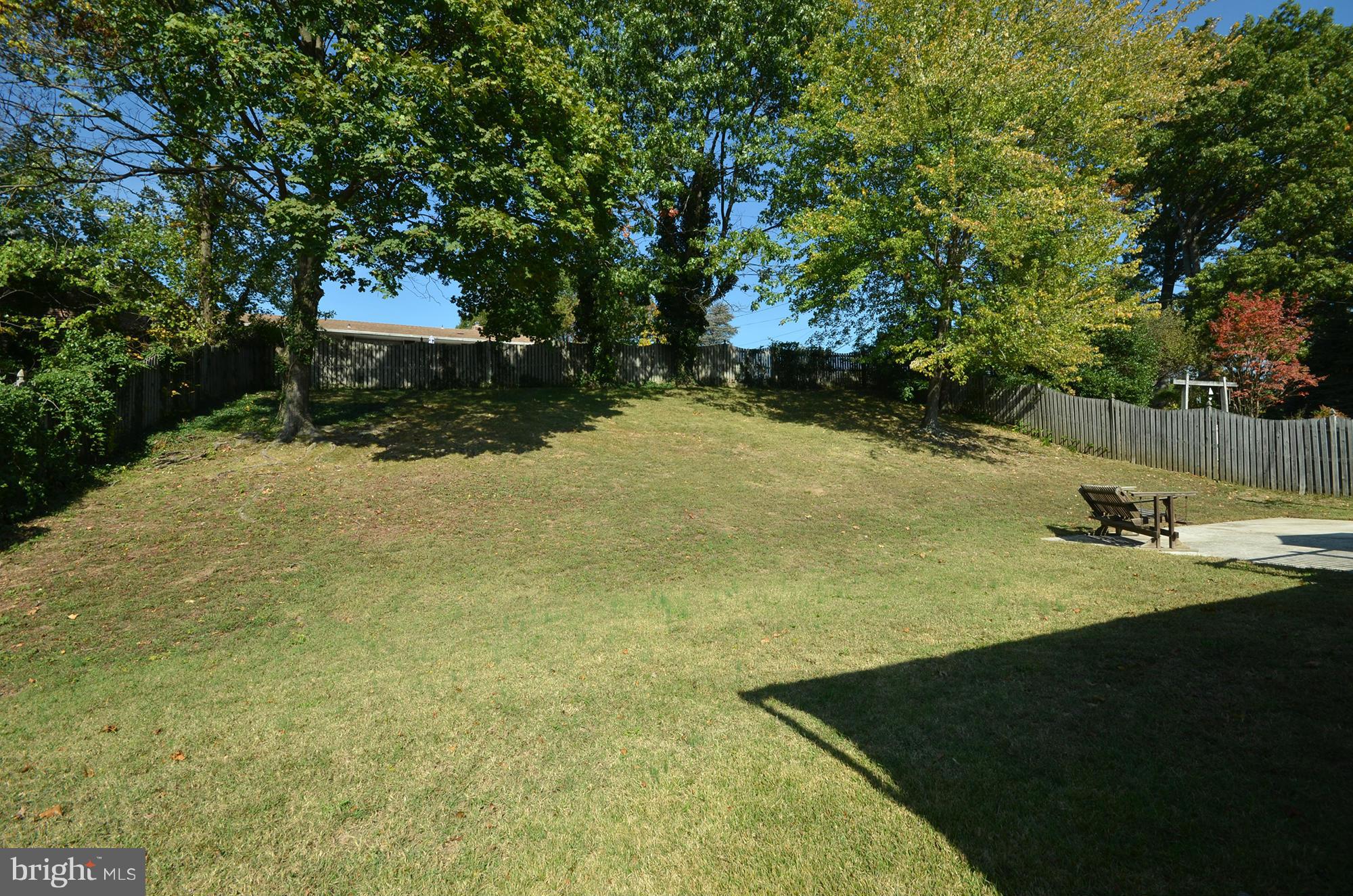 112 East Ridgely Road Lutherville-Timonium, MD 21093 - Photo 25 of 30 Fenced Backyard