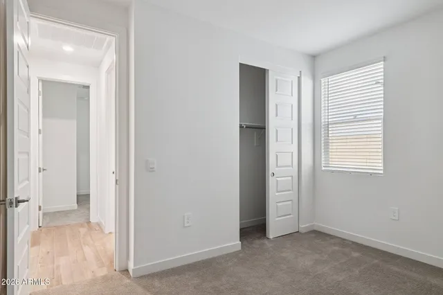 a view of closet area