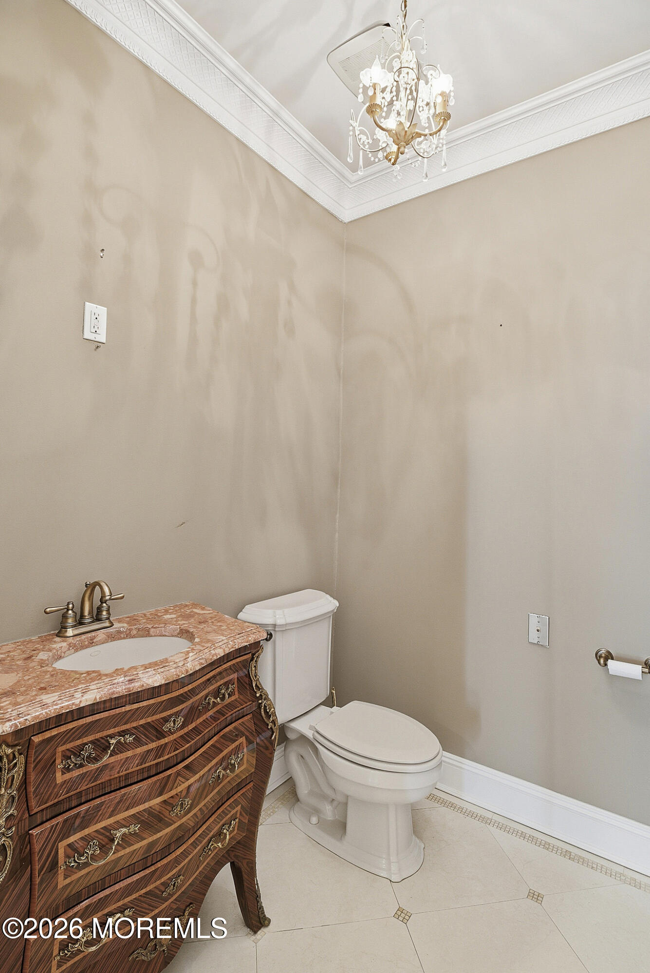 141 Riviera Drive Long Branch, NJ 07740 - Photo 15 of 41 a bathroom with a granite countertop toilet and a sink