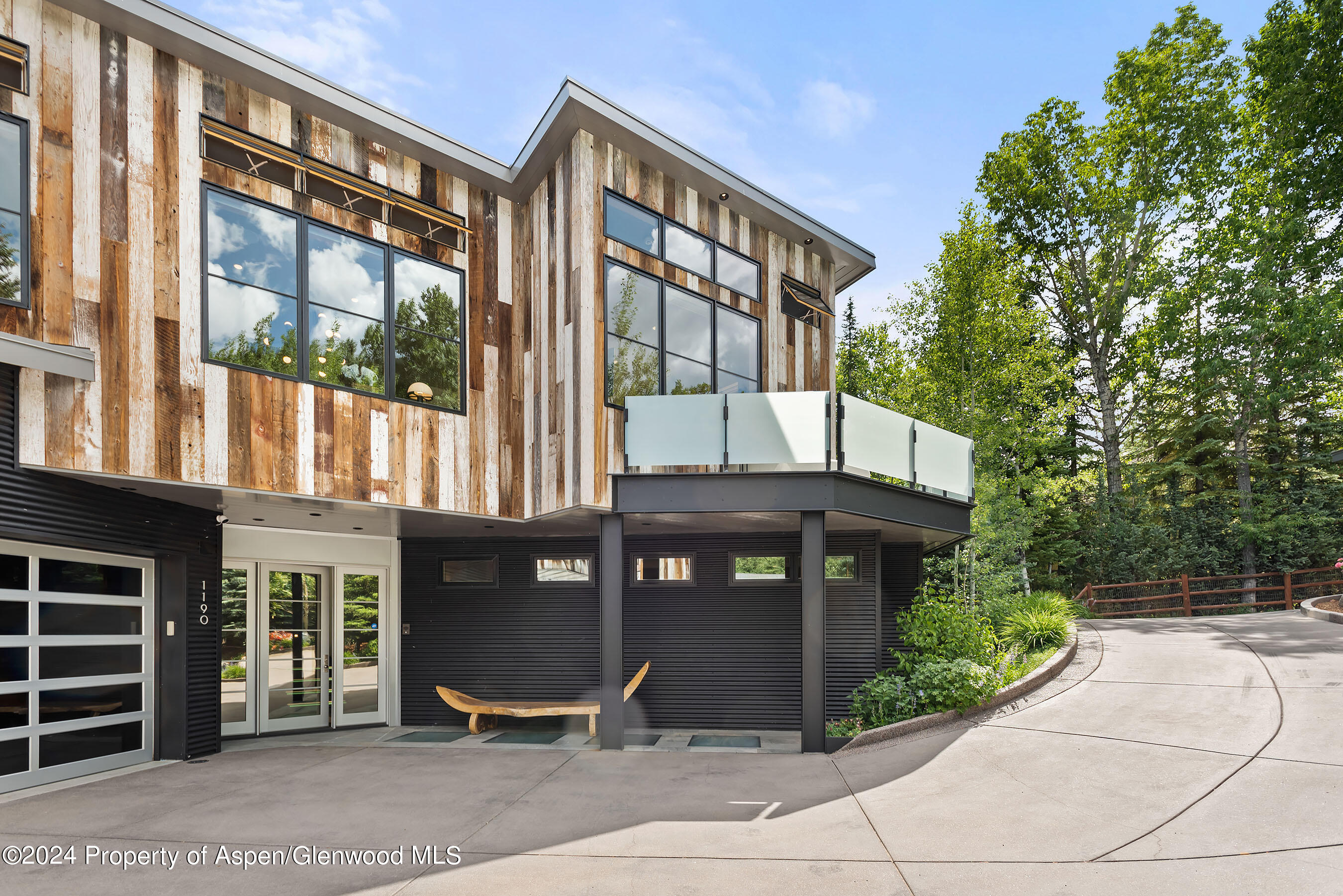 1190 Riverside Drive Aspen, CO 81611 - Photo 25 of 31 a front view of a building