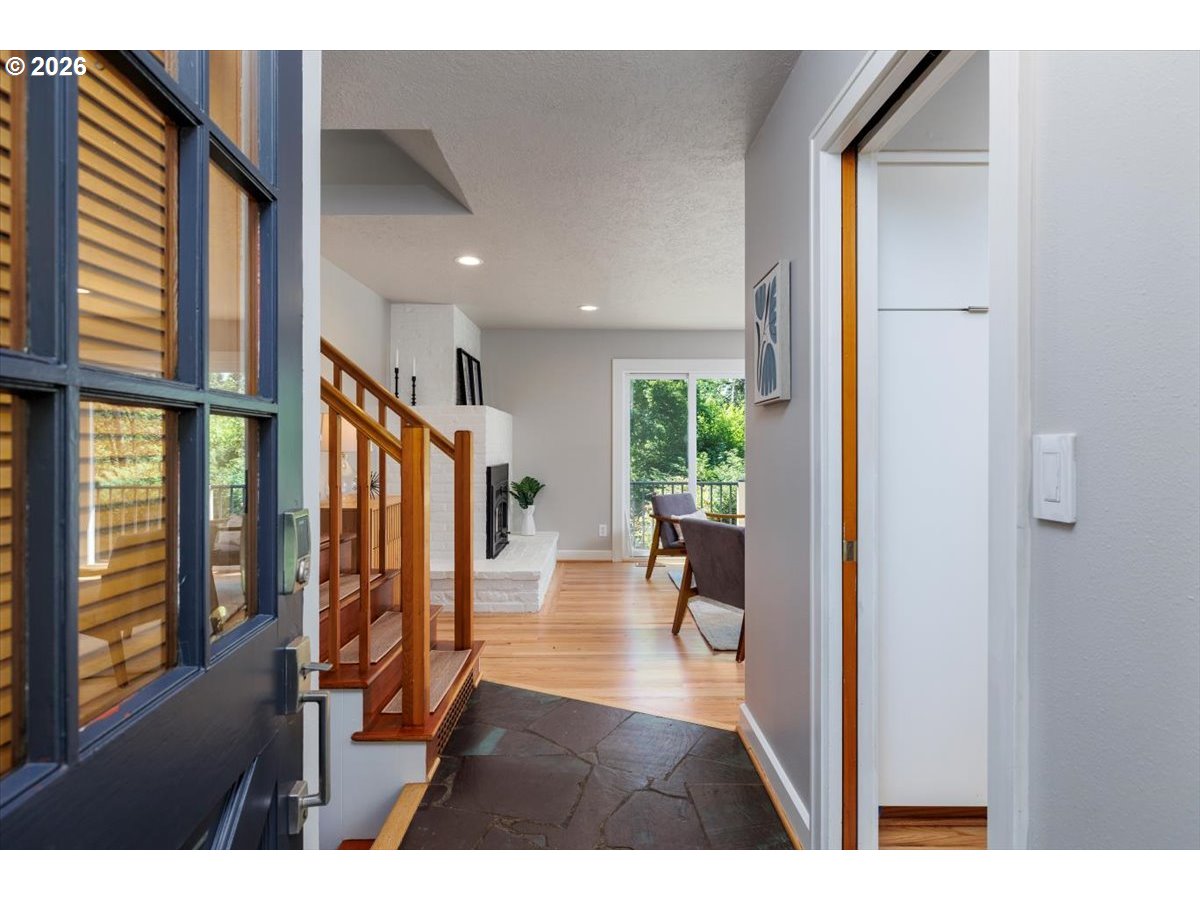 175 Northwest 95th Avenue Portland, OR 97229 - Photo 5 of 46 a view of entryway with livingroom and furniture