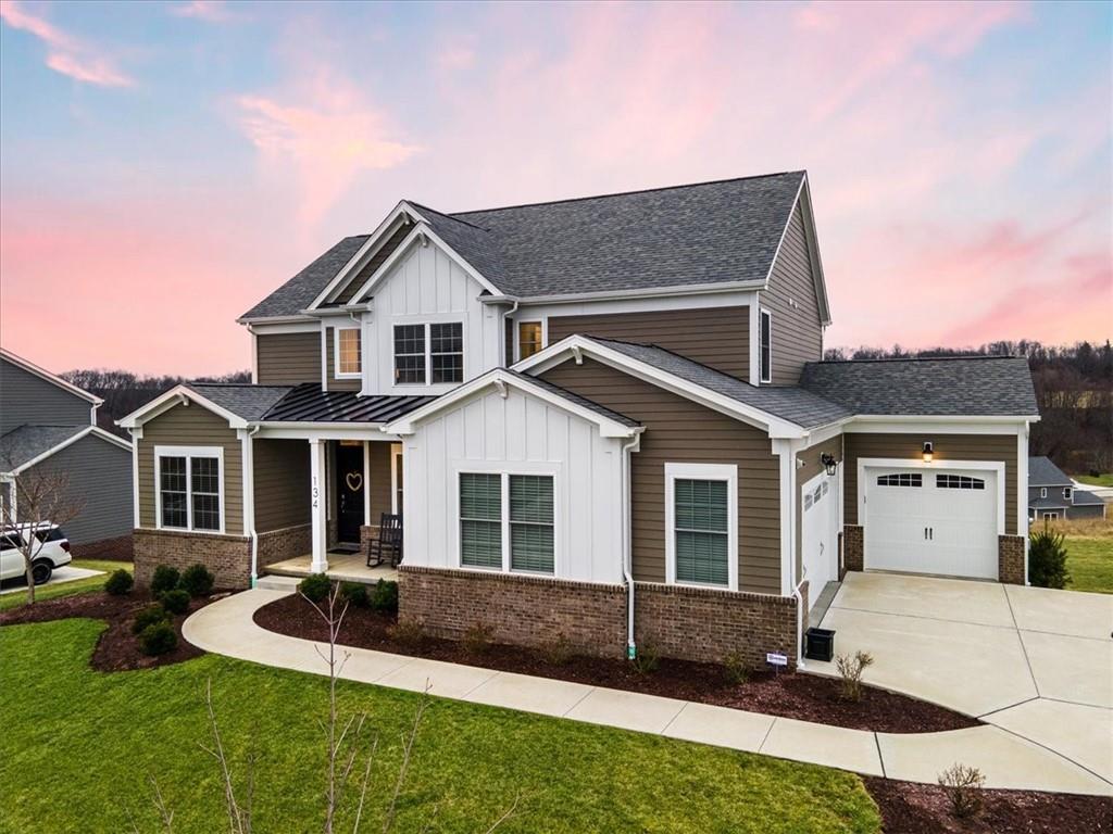 134 Pearce Road Mars, PA 16046 - Photo 25 of 25 a front view of a house with garden