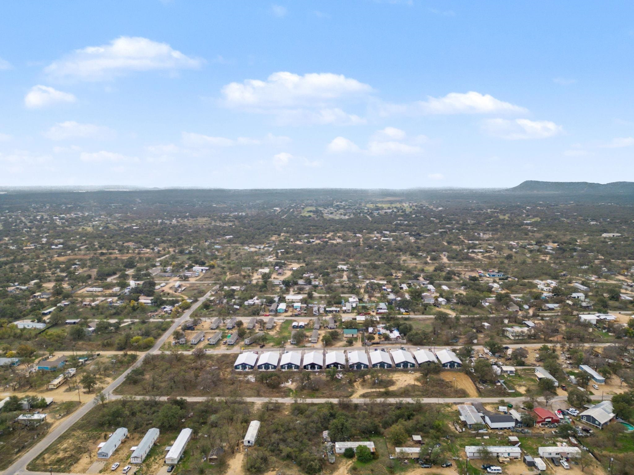 Lot 353 Anson Kingsland, TX 78639 - Photo 12 of 13 an aerial view of residential building with green space