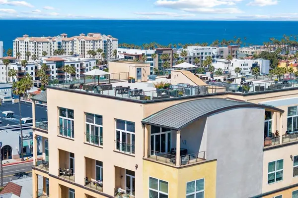 a view of city with tall buildings
