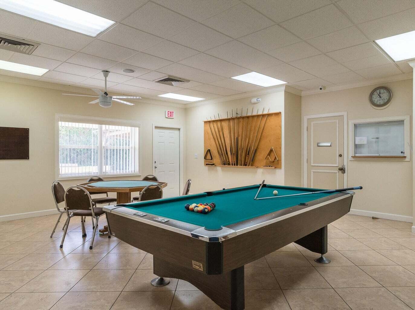 2721 Southwest 15th Street, Unit 203 Delray Beach, FL 33445 - Photo 37 of 55 Pool Table