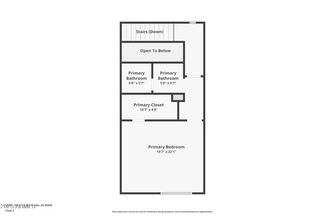$2,500 | 7653 East Vista Drive, Scottsdale, AZ 85250