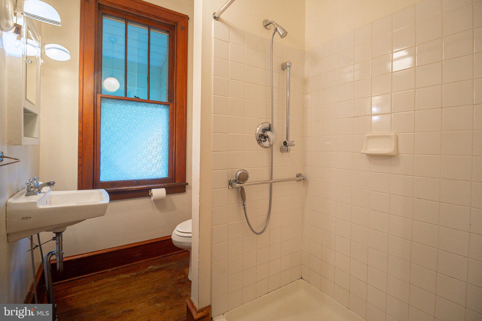 232 Henderson Street Carlisle, PA 17013 - Photo 18 of 28 a bathroom with a sink shower and a mirror