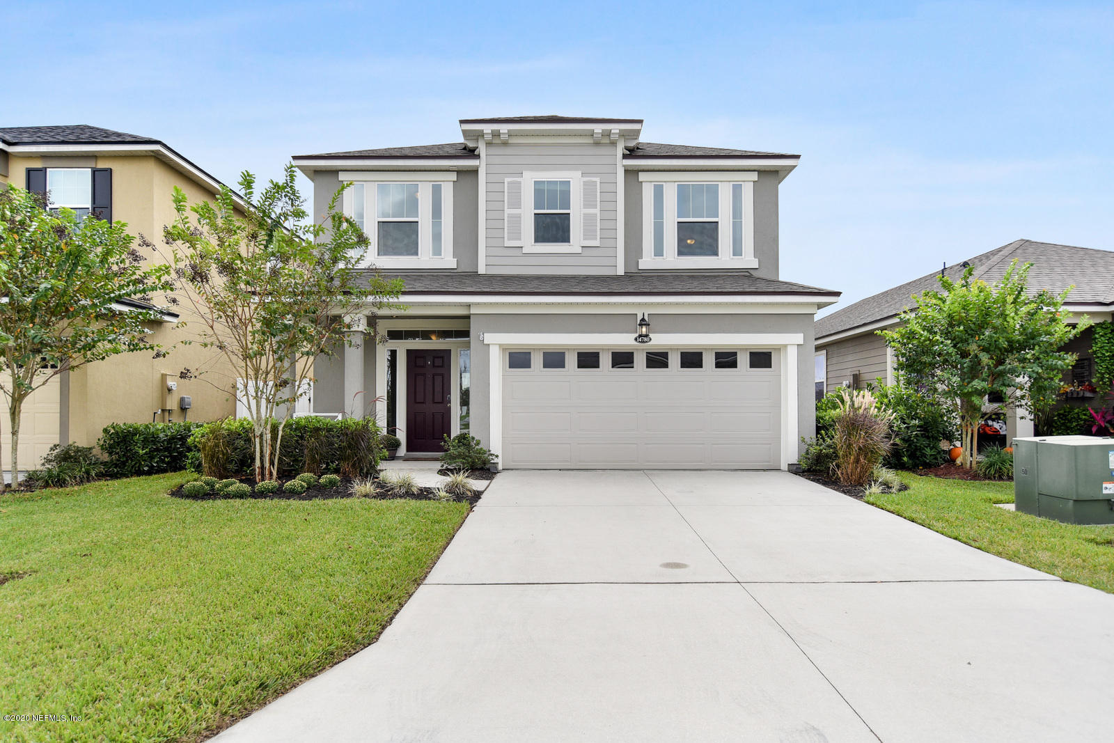 14780 Trellis Street Jacksonville, FL 32258 - Photo 2 of 29 front view of house with a yard