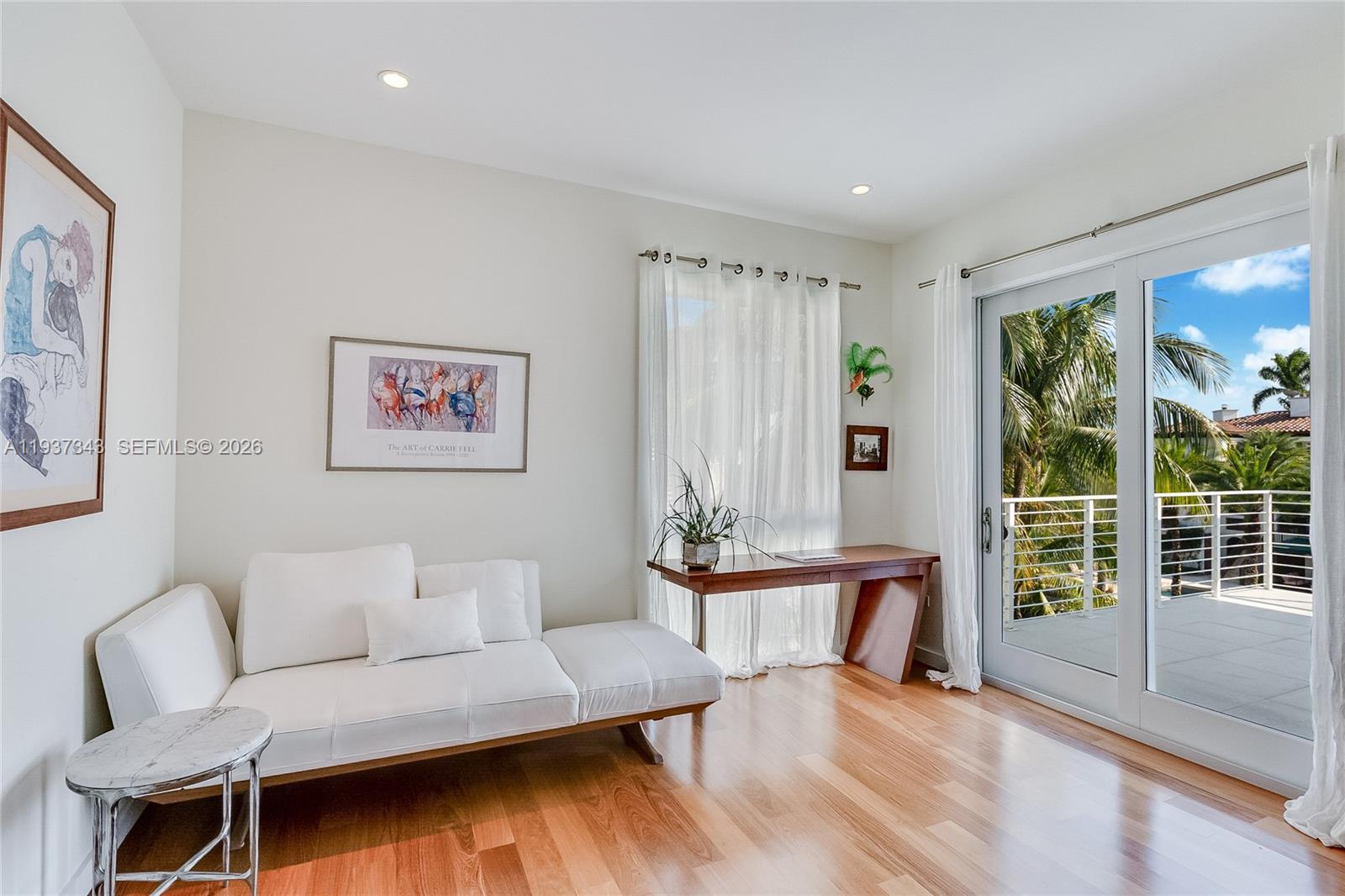 3835 Carole Court Miami, FL 33133 - Photo 30 of 41 a living room with furniture and a large window