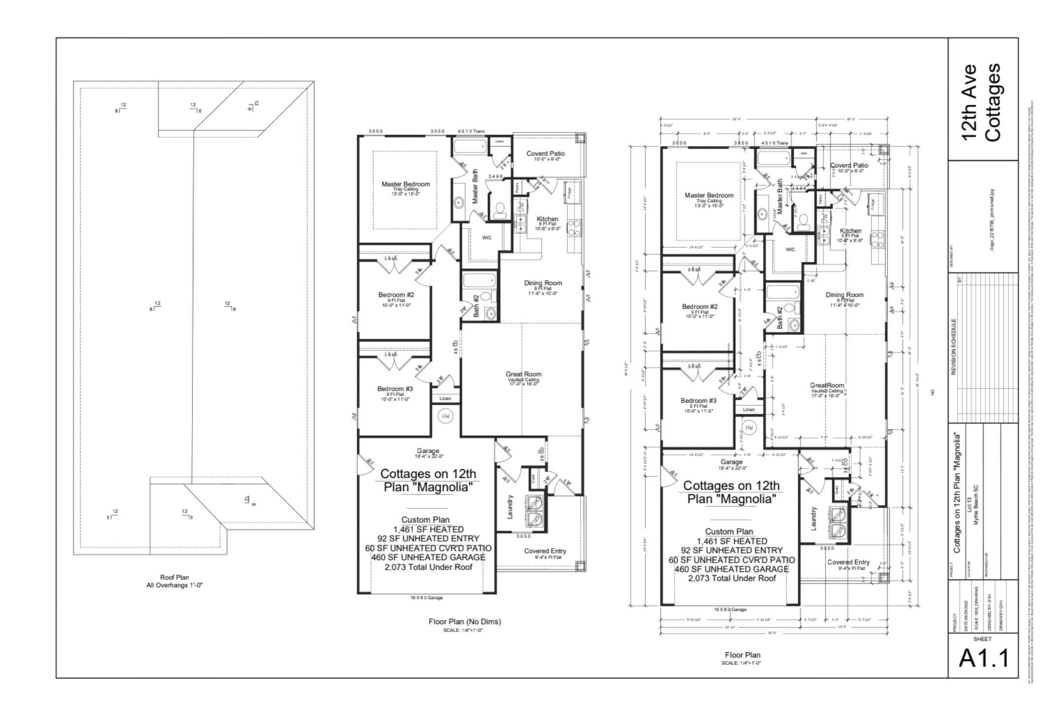 632 12th Avenue South Myrtle Beach, SC 29577 - Photo 38 of 40 3-bedroom, 1-story floor plan
