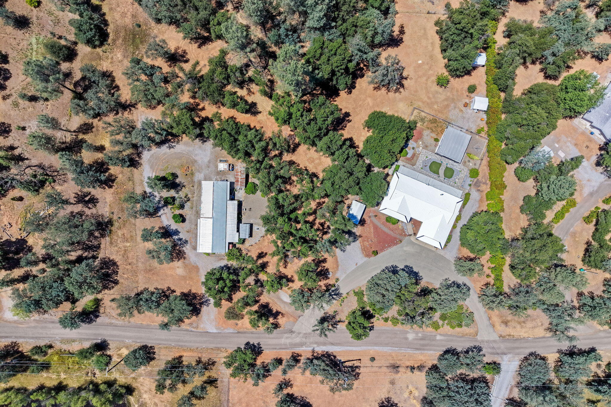 10390 October Lane Redding, CA 96003 - Photo 90 of 94 Aerial View
