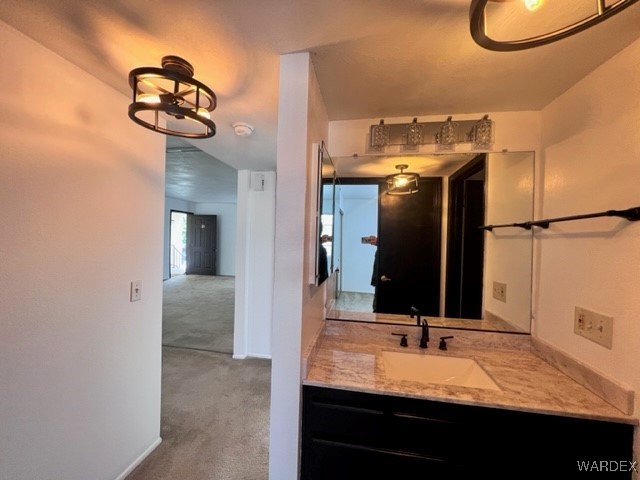 1190 Ramar Road, Unit 46 Bullhead City, AZ 86442 - Photo 31 of 36 a bathroom with a sink and a mirror