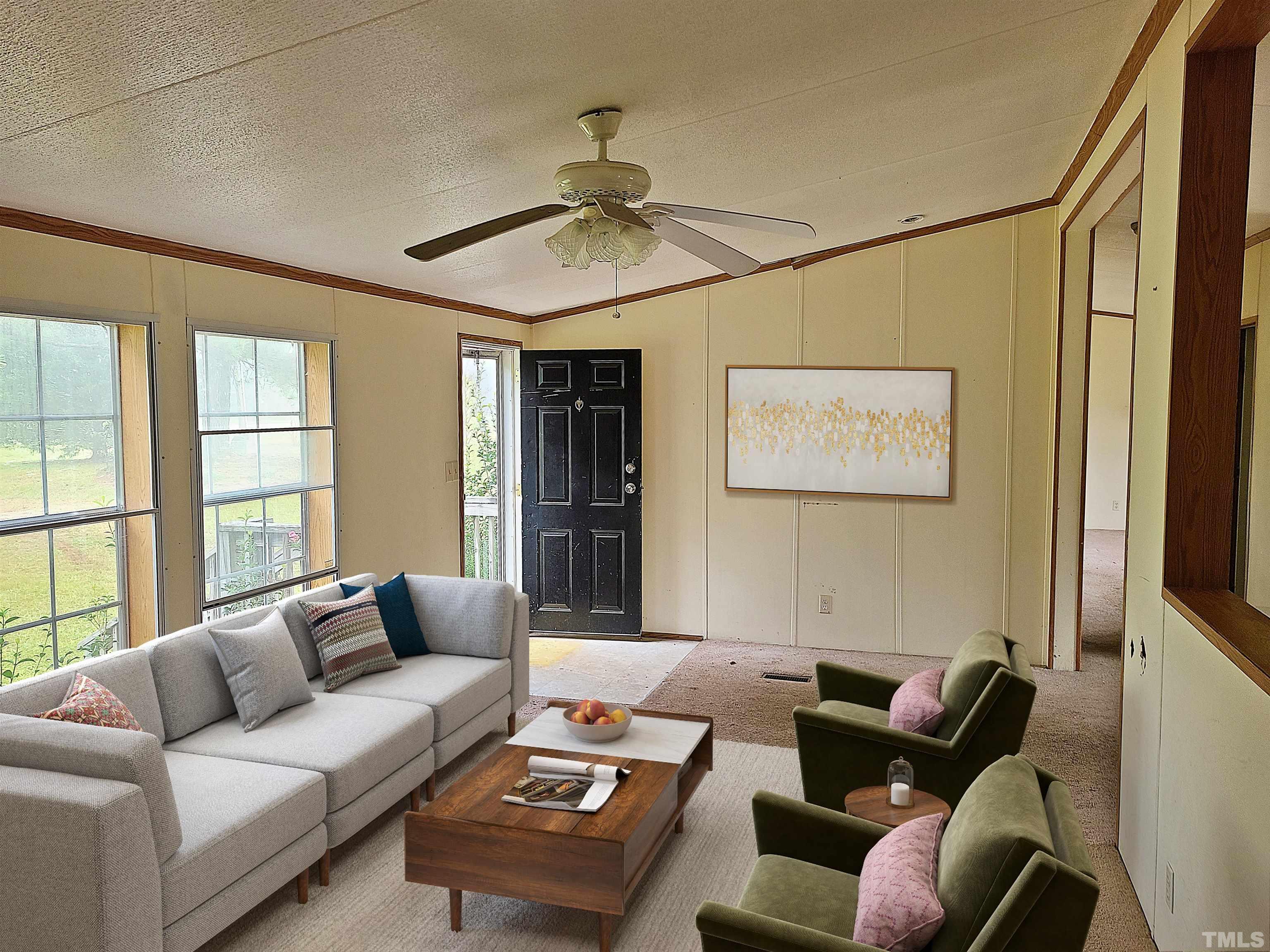 95 Moore Perkerson Road Spring Hope, NC 27882 - Photo 8 of 31 a living room with furniture and a window