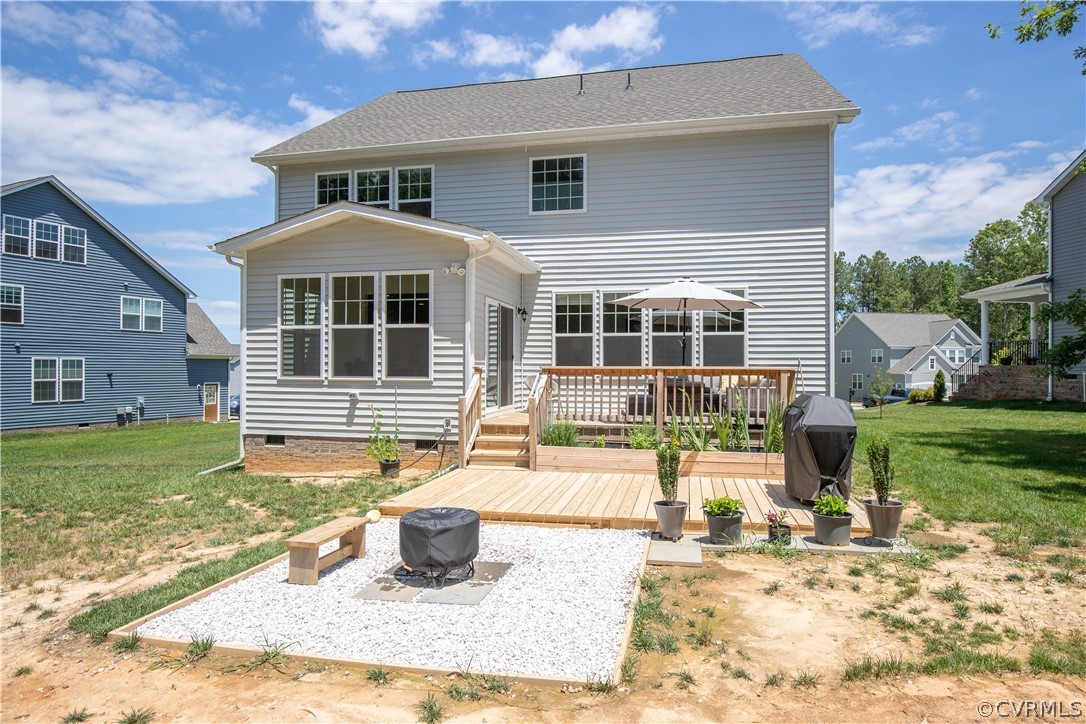15525 Wolfboro Road Chesterfield, VA 23832 - Photo 32 of 35 Rear of home