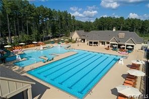15525 Wolfboro Road Chesterfield, VA 23832 - Photo 34 of 35 Harpers Mill Pool & Clubhouse