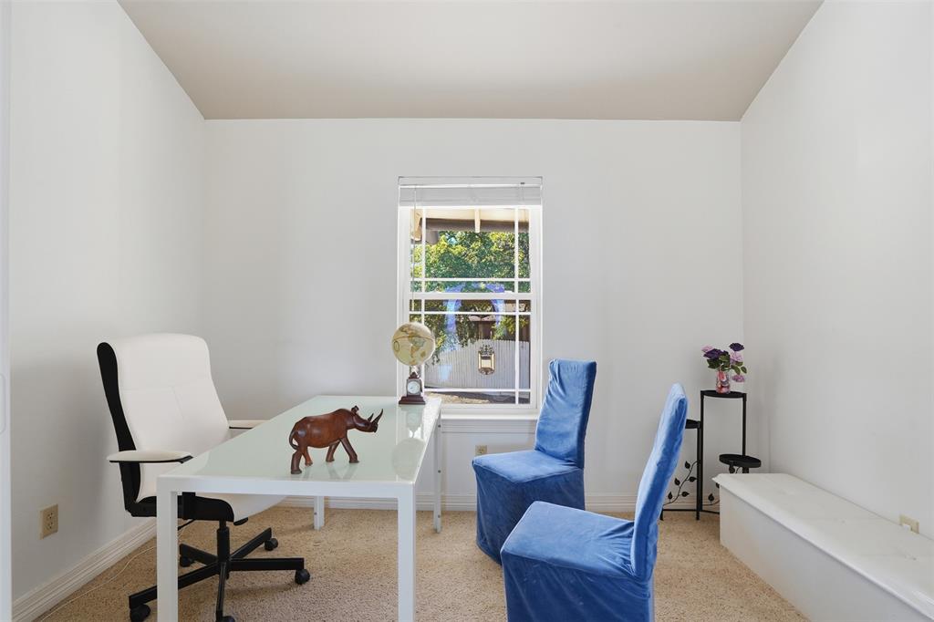 13280 Beach Club Road The Colony, TX 75056 - Photo 22 of 40 a workspace with furniture and a window