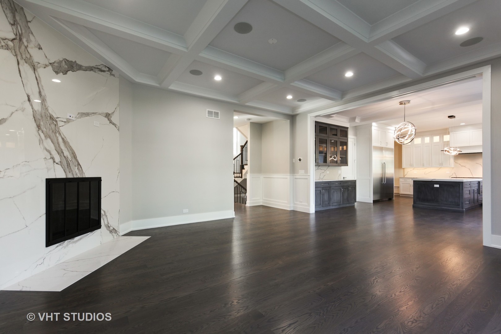 719 Juniper Road Glenview, IL 60025 - Photo 5 of 39 a view of a livingroom with wooden floor