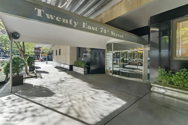 a view of a city with tall buildings