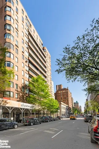 a car parked on the side of a street