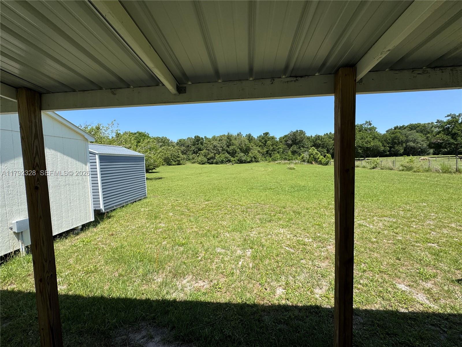 3725 Southwest 162nd Street Archer, FL 32618 - Photo 5 of 48 a view of a yard