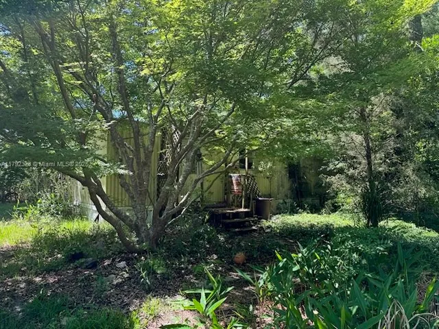a view of outdoor space with deck and yard