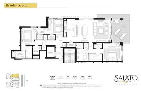 $4,400,000 | 305 Briny Avenue, Unit 805, Pompano Beach, FL 33062