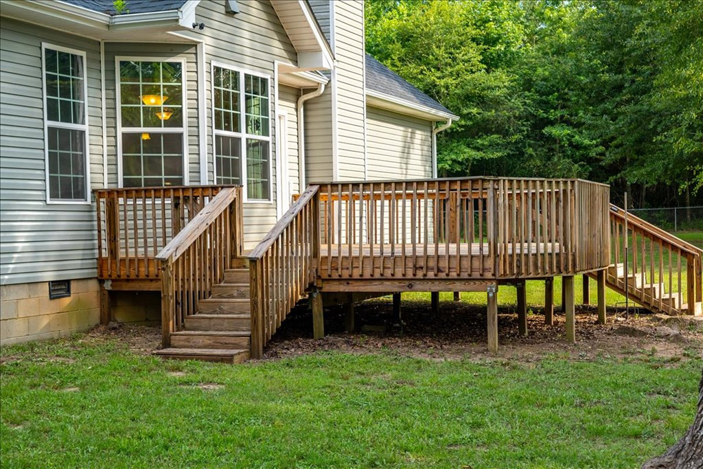 3017 Springhill Church Road Hephzibah, GA 30815 - Photo 24 of 30 Rear deck view