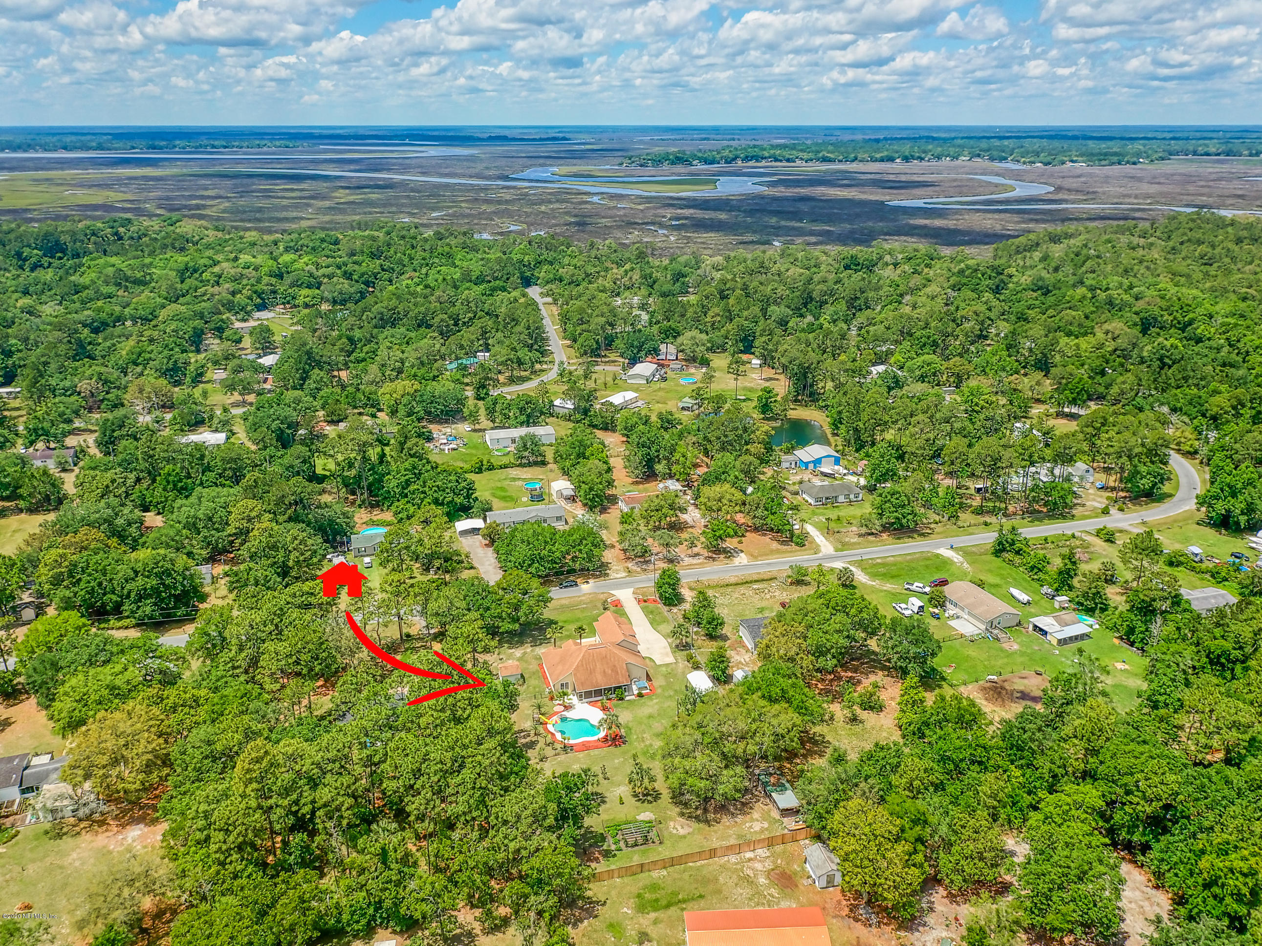 85182 Lil William Road Fernandina Beach, FL 32034 - Photo 34 of 34 neighborhood aerial