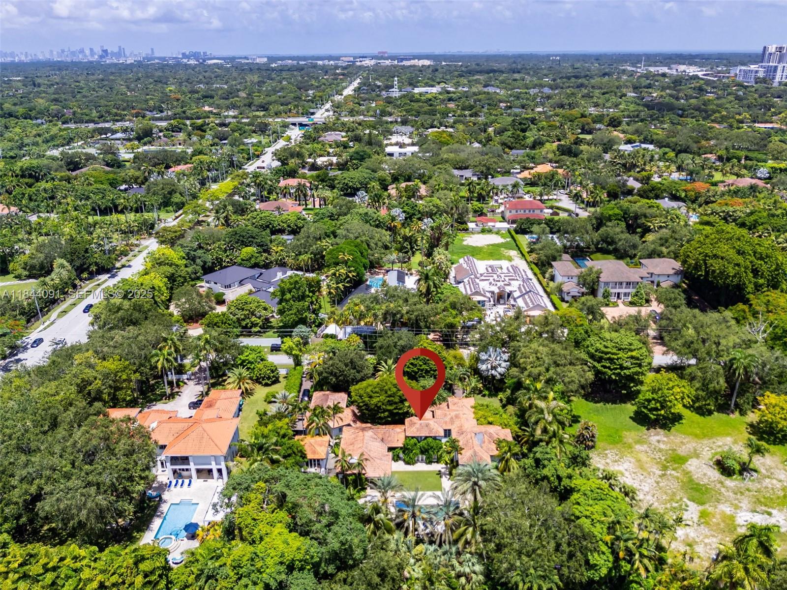 7320 Southwest 79th Court Miami, FL 33143 - Photo 87 of 89 an aerial view of multiple house