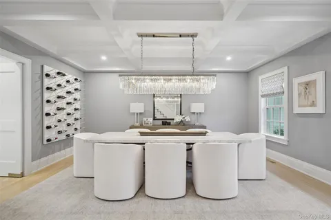 a view of a kitchen with counter top space