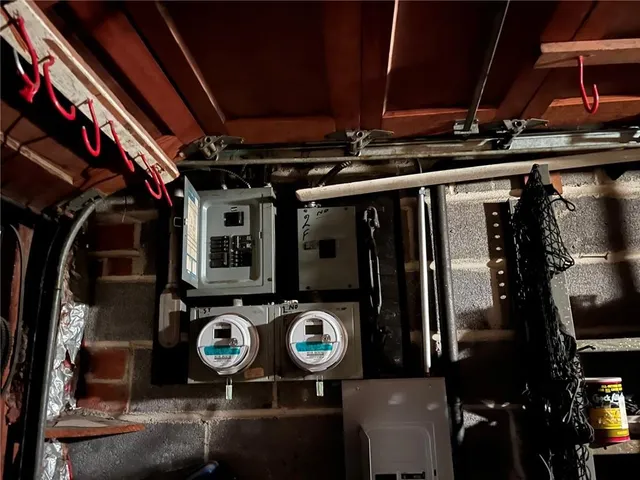 a view of storage and utility room