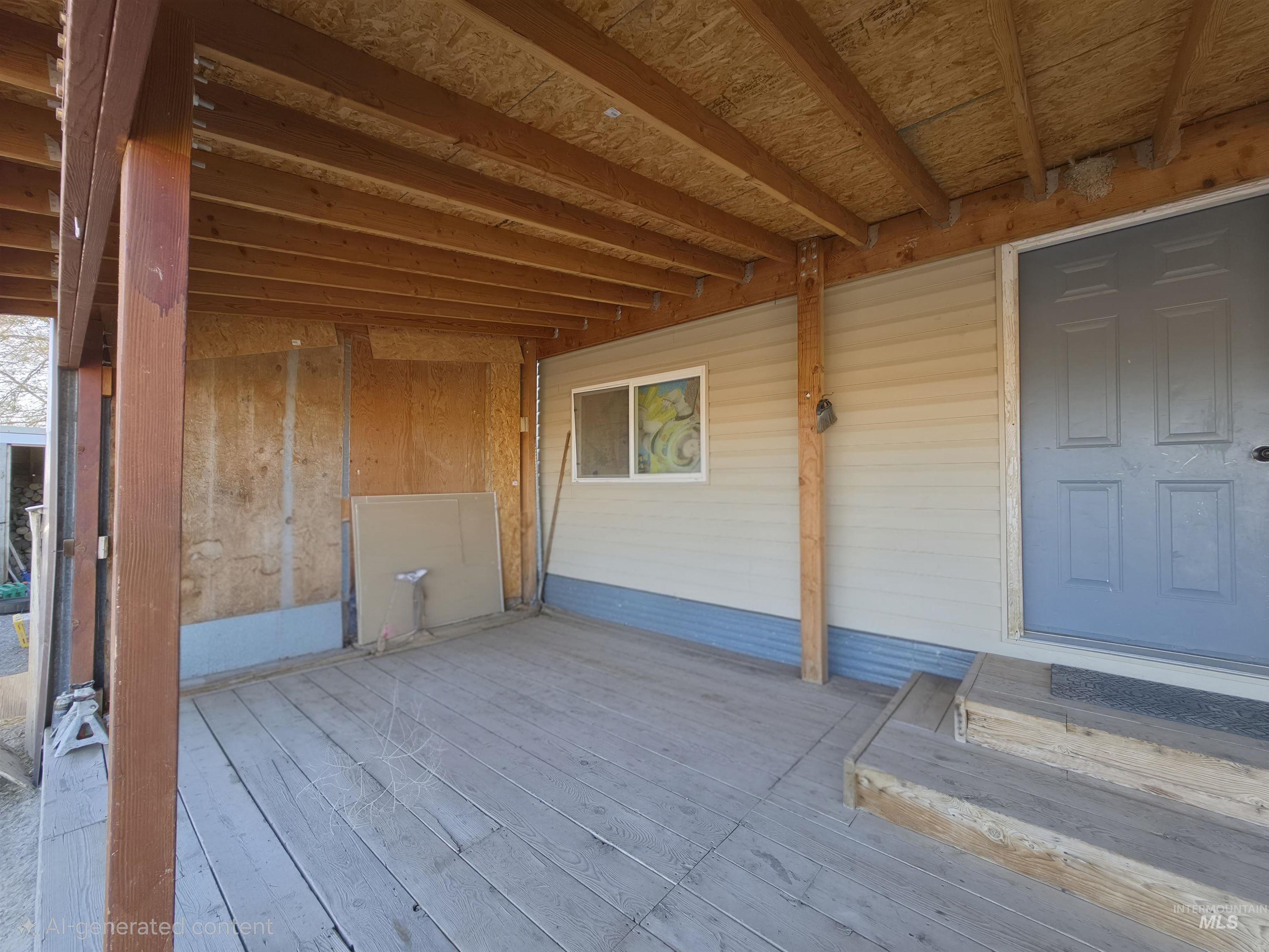 236 West 600 North Rupert, ID 83350 - Photo 7 of 29 Property entrance featuring a deck