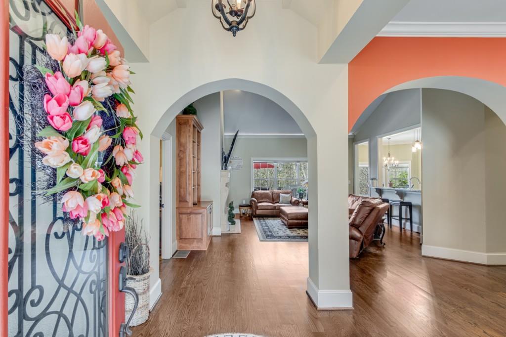 2152 Silver Circle Gainesville, GA 30501 - Photo 7 of 46 a dining room with furniture entryway and wooden floor