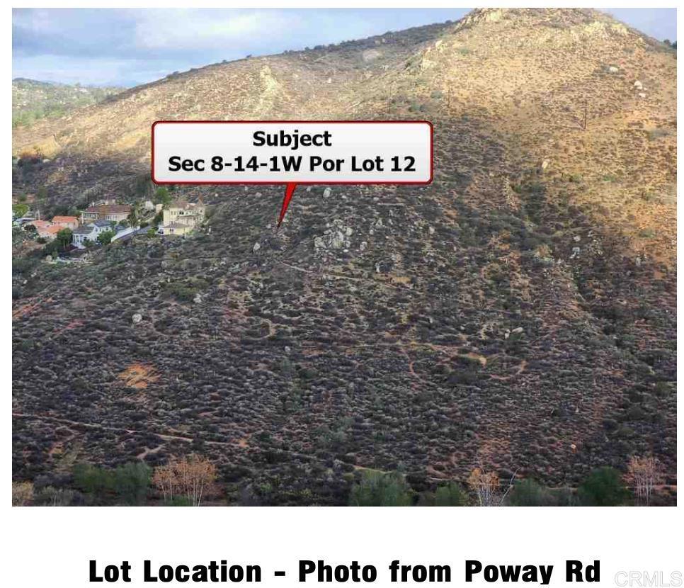 0 North Of Poway Road Poway, CA 92064 - Photo 12 of 15 a picture of a bench in a yard