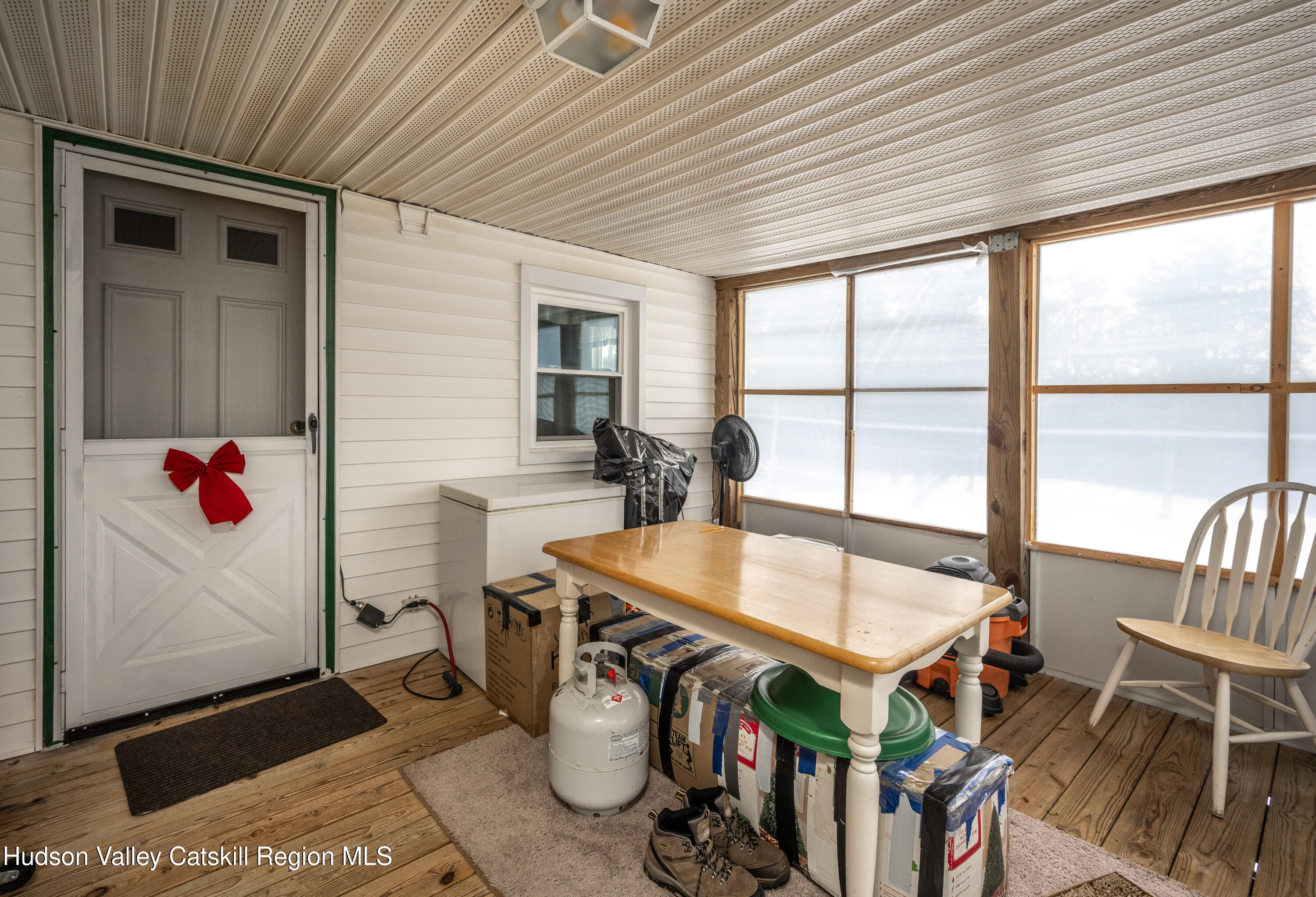 2860 Old Kings Road Catskill, NY 12414 - Photo 15 of 21 a view of a dining room with furniture window and outside view