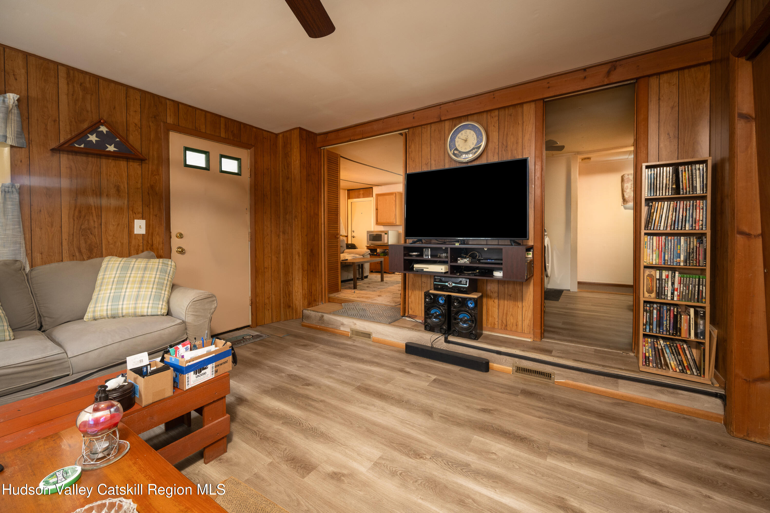 2860 Old Kings Road Catskill, NY 12414 - Photo 7 of 21 a living room with furniture and a flat screen tv