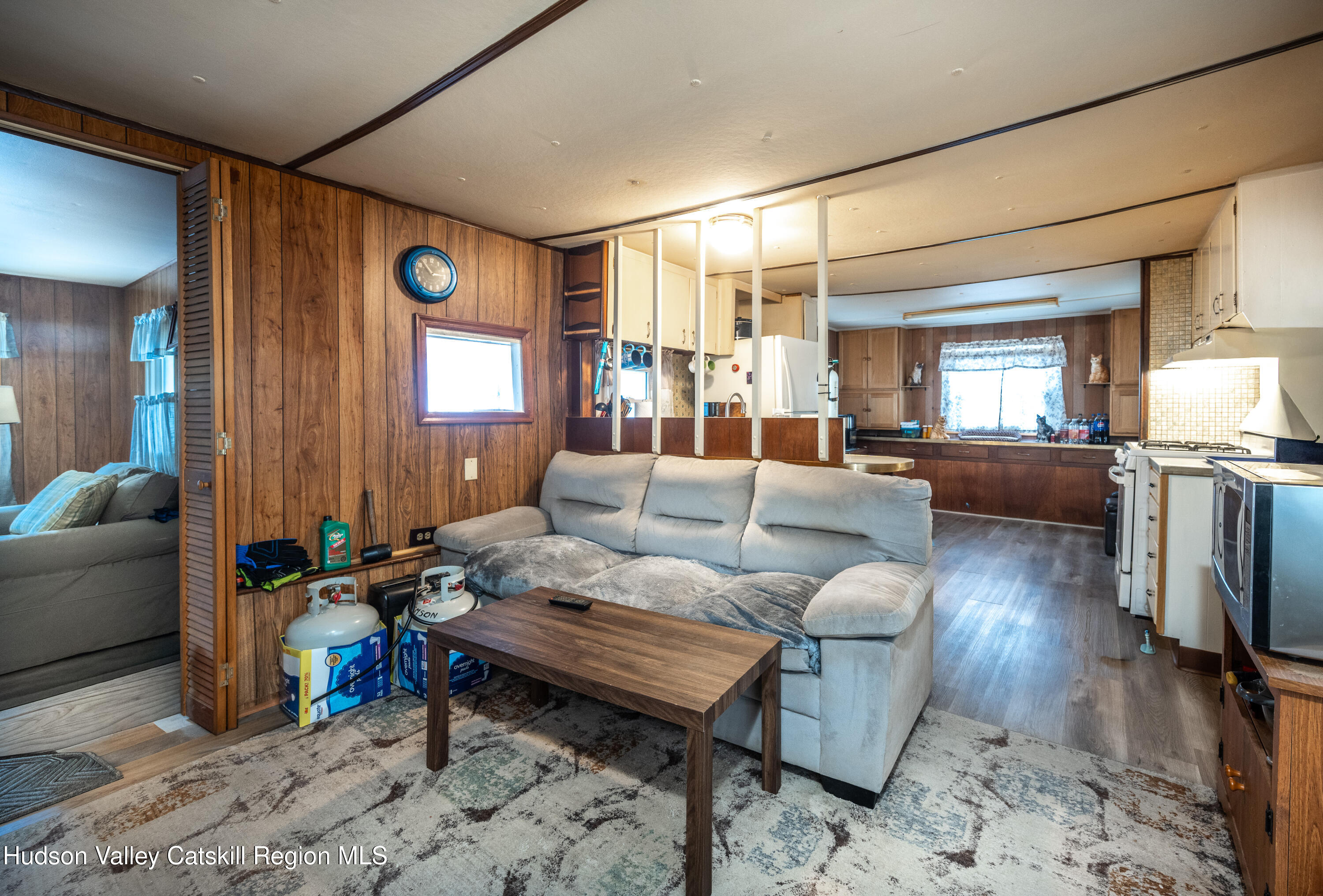 2860 Old Kings Road Catskill, NY 12414 - Photo 10 of 21 a living room with furniture wooden floor and a flat screen tv