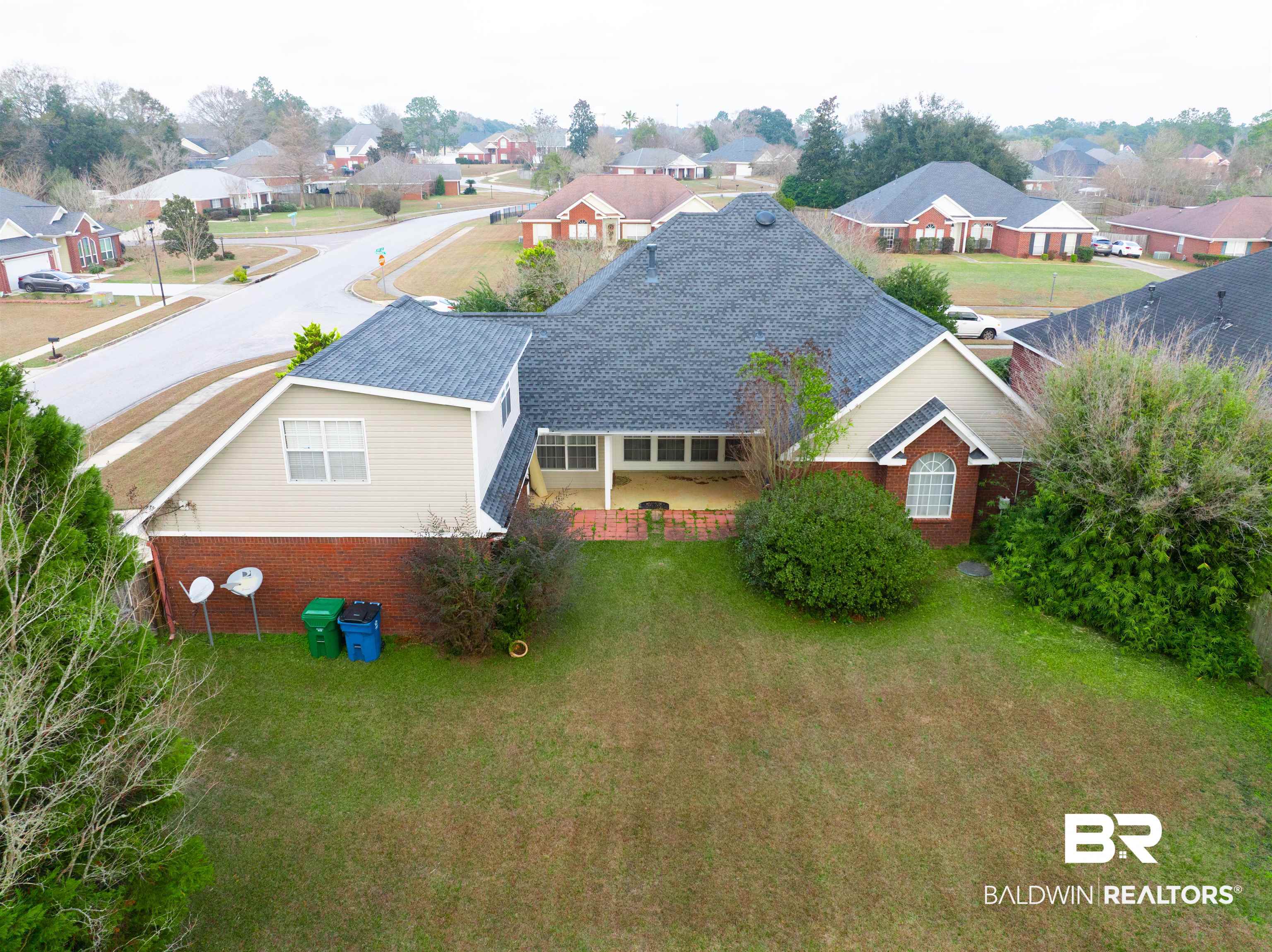 10023 Springfield Court Mobile, AL 36695 - Photo 3 of 50 Aerial perspective of suburban area