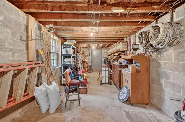 a view of storage and utility room
