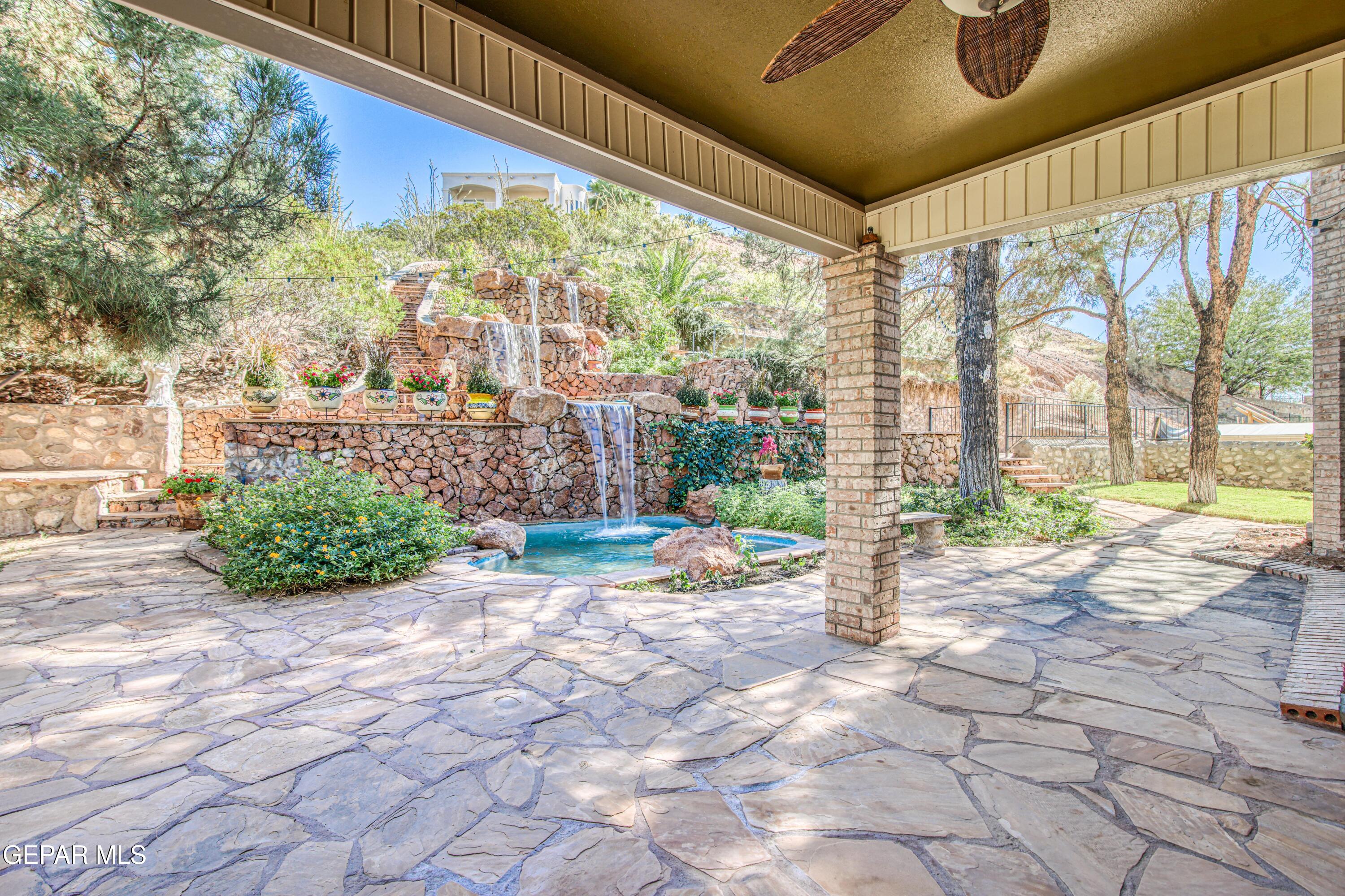6620 Imperial Ridge Drive El Paso, TX 79912 - Photo 40 of 50 a view of a porch with seating space
