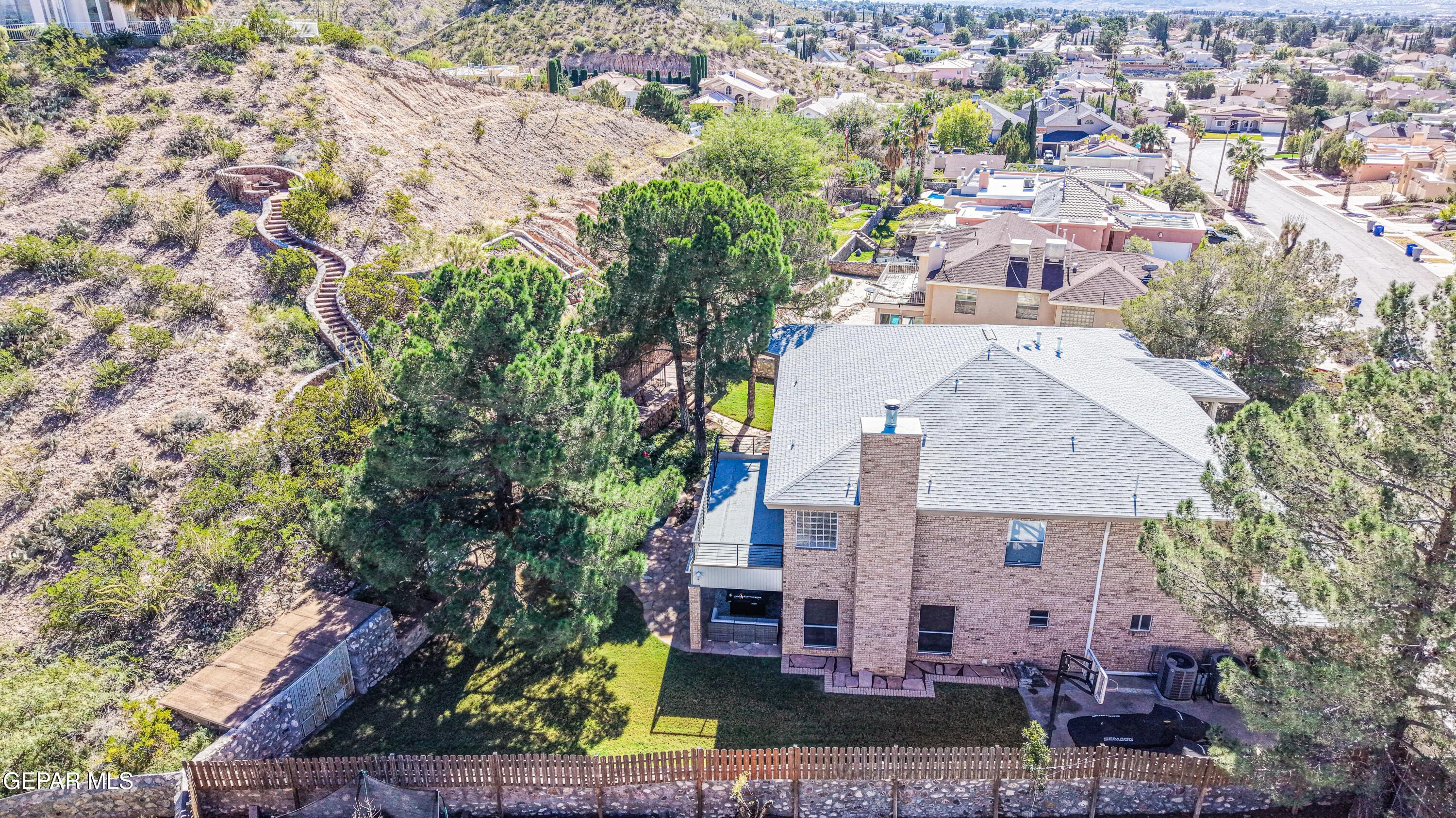 6620 Imperial Ridge Drive El Paso, TX 79912 - Photo 46 of 50 an aerial view of a house